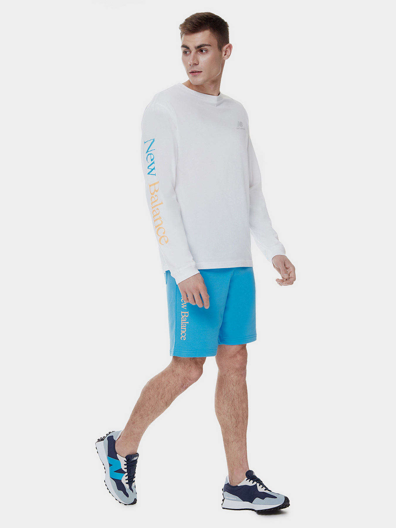 Худі та світшоти New Balance Ess Celebrate модель MT21514WT Худі та світшоти New Balance Ess Celebrate модель MT21514WT Фото