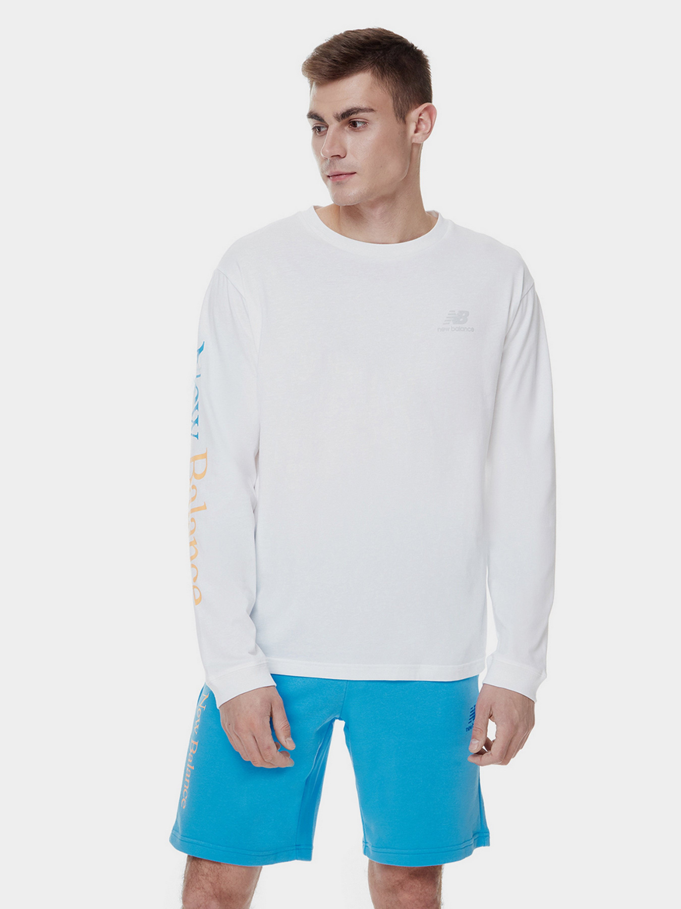 Худі та світшоти New Balance Ess Celebrate модель MT21514WT Худі та світшоти New Balance Ess Celebrate модель MT21514WT Фото