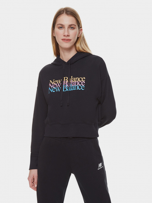 Худи и свитшоты New Balance Essentials Celebrate модель WT21509BK Фото