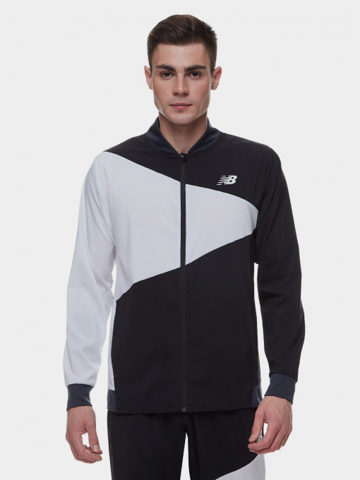 Куртки и дубленки New Balance Tenacity Stretch Woven модель MJ21010BKW Фото
