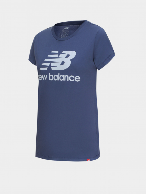 Футболки и поло New Balance NB Essentials Stacked Logo модель WT91546NSY Фото