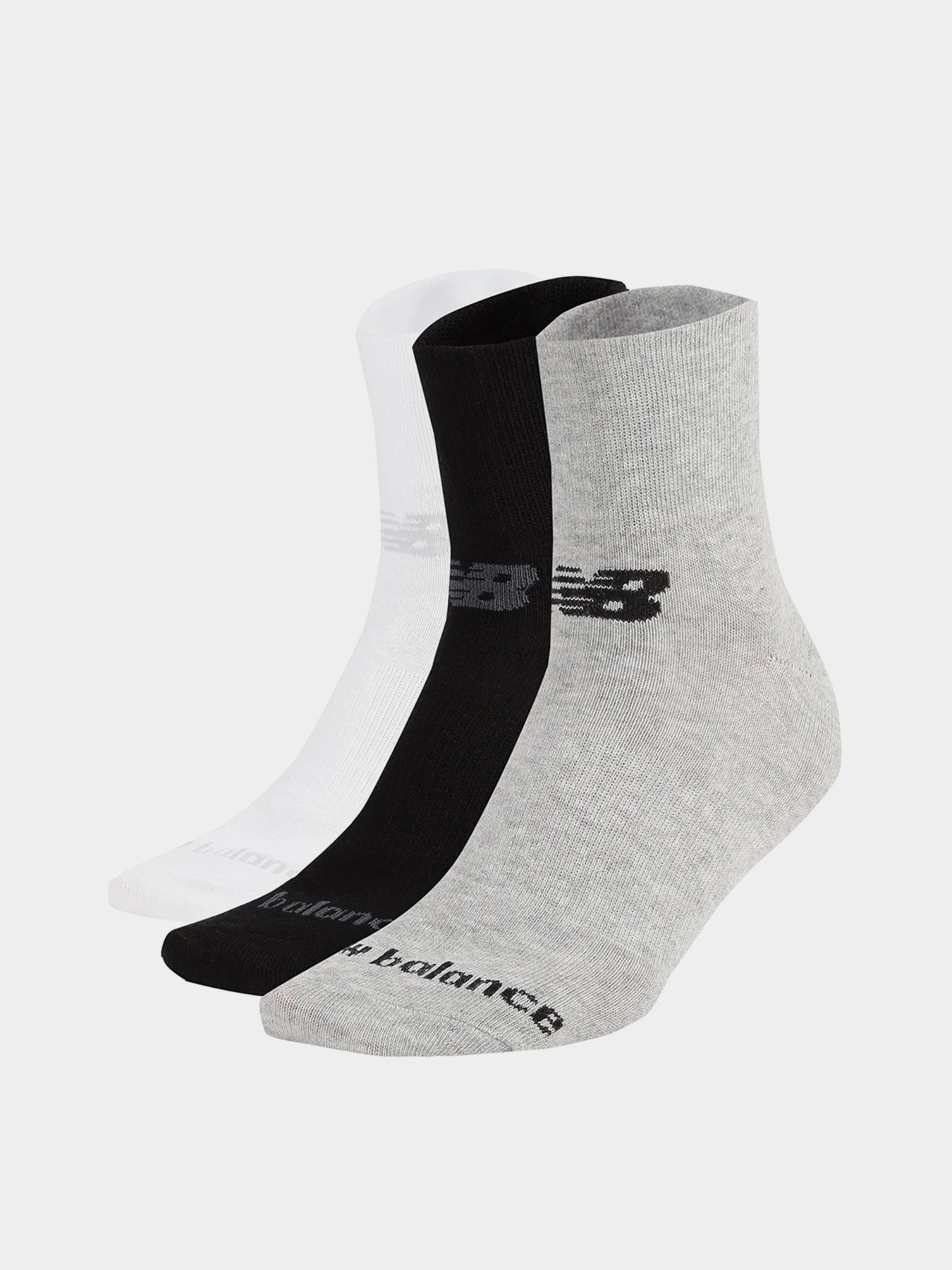 Носки и гольфы New Balance PRF COTTON FLAT KNIT ANKLE 3 P модель LAS95233WM Фото