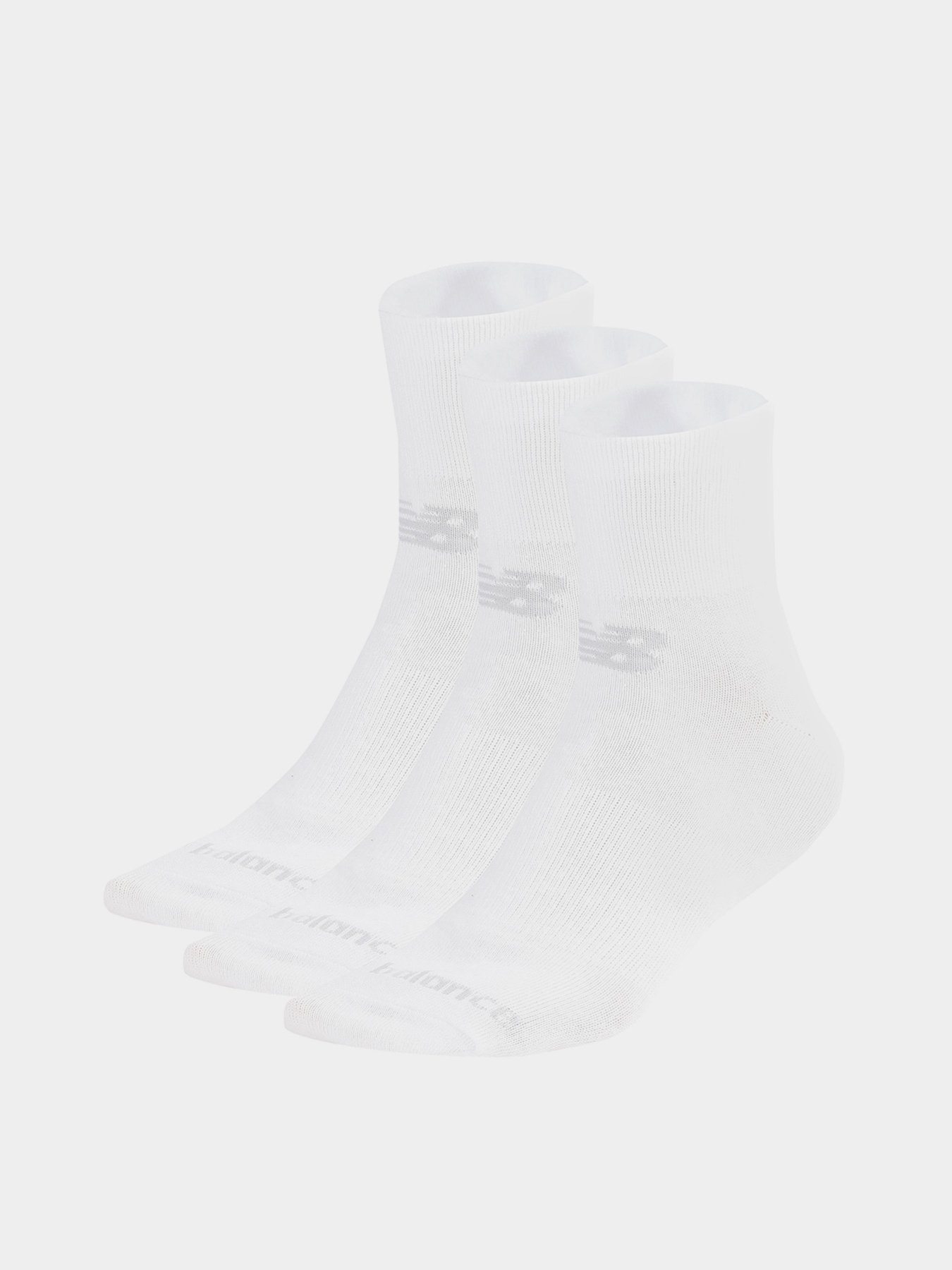 Носки и гольфы New Balance PRF COTTON FLAT KNIT ANKLE 3 P модель LAS95233WT Фото