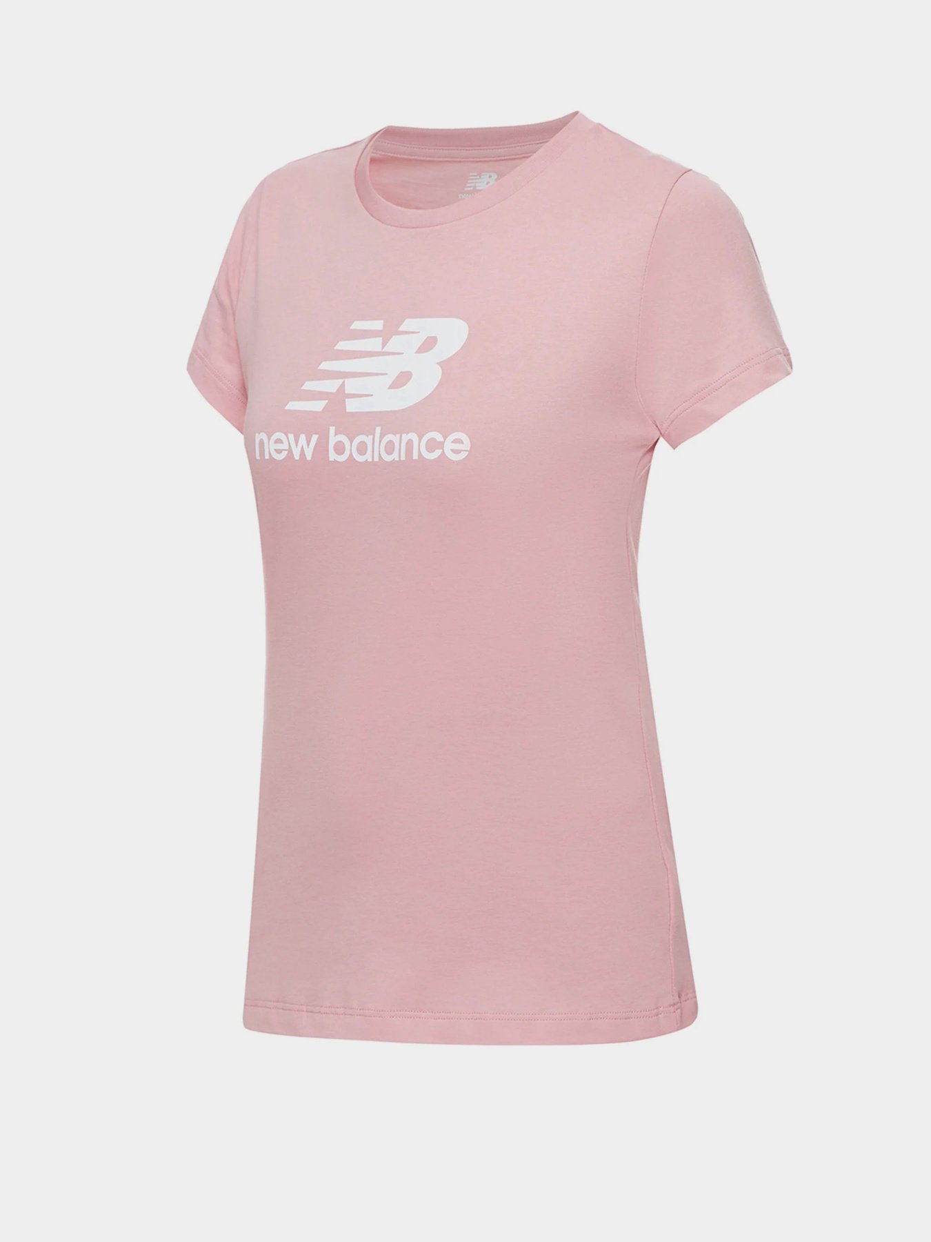 Футболки и поло New Balance Essentials Stacked Logo модель WT31546HAO Футболки и поло New Balance Essentials Stacked Logo модель WT31546HAO Фото