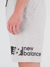 Шорти New Balance Heathertech модель MS21073AG Фото