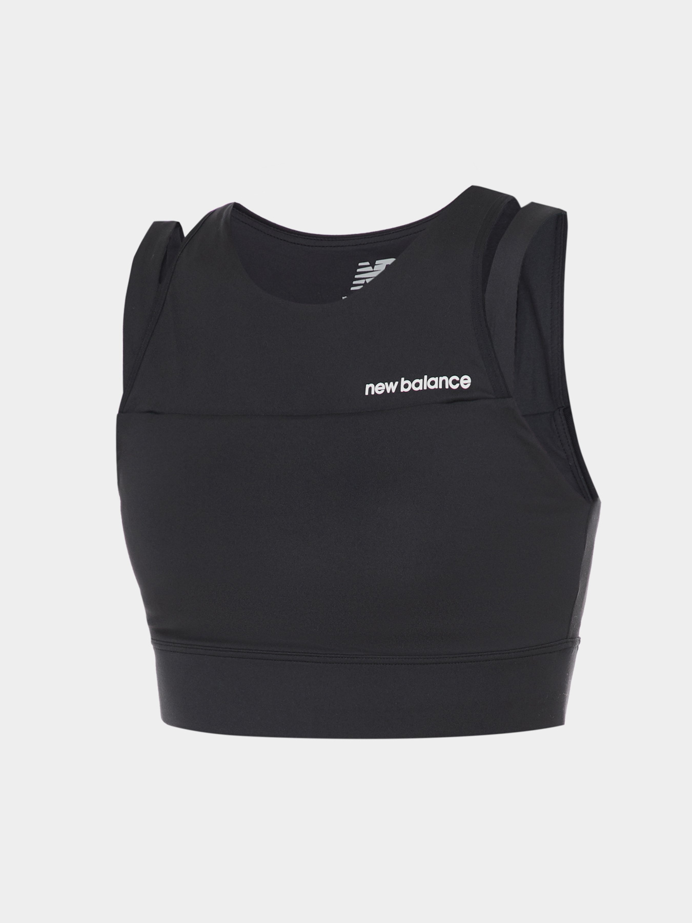 Футболки и поло New Balance Shape Shield модель WB21110BK Футболки и поло New Balance Shape Shield модель WB21110BK Фото