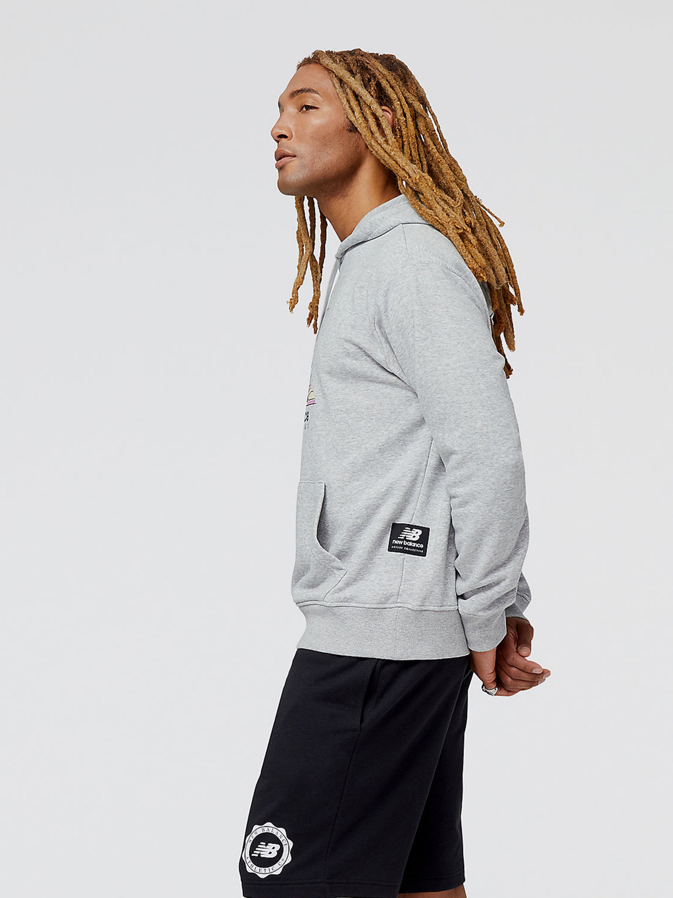 Худі та світшоти New Balance Hoops модель MT31588AG Худі та світшоти New Balance Hoops модель MT31588AG Фото