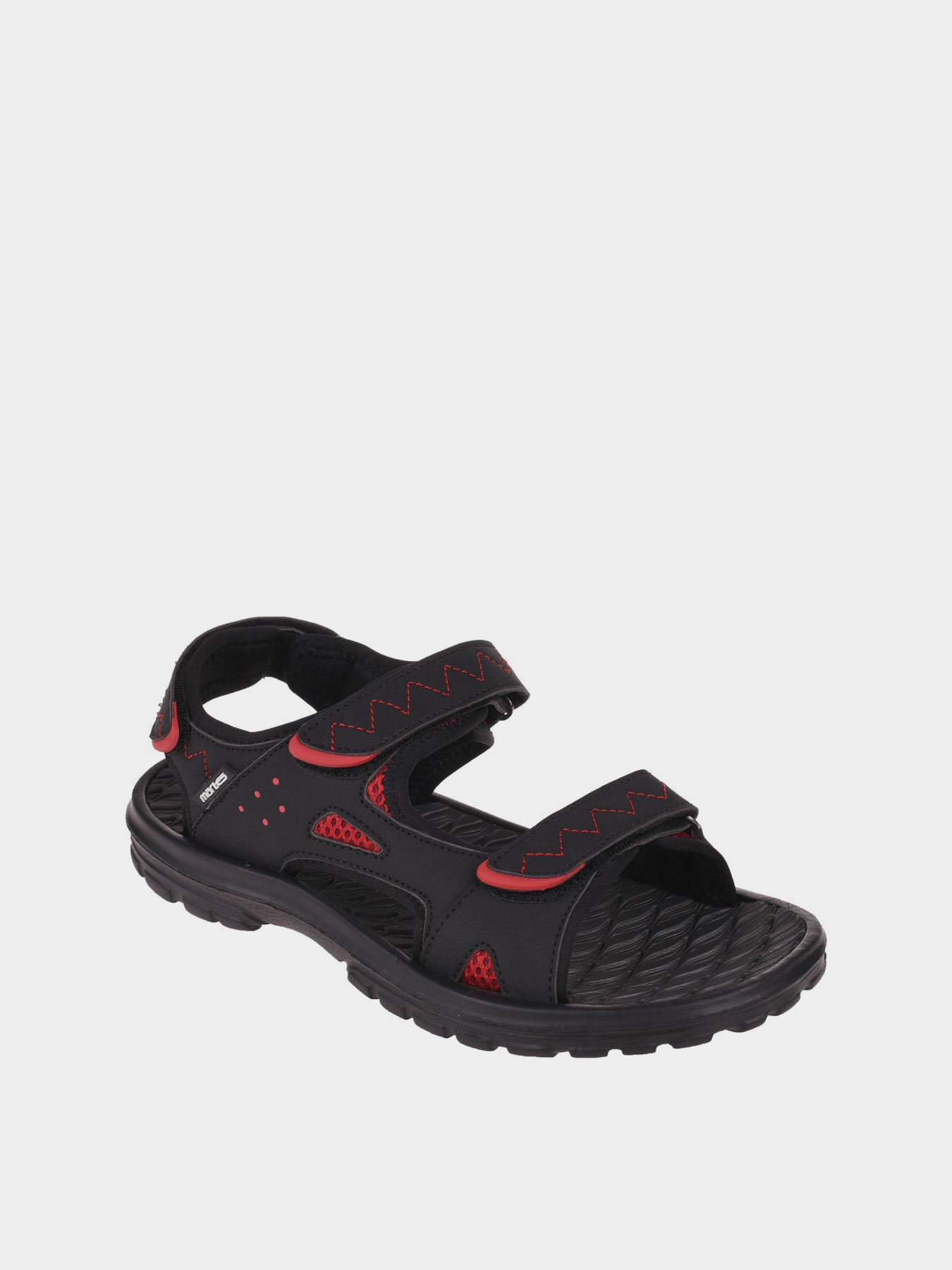 Сандалії Martes модель ARSO-BLACK/RED Фото
