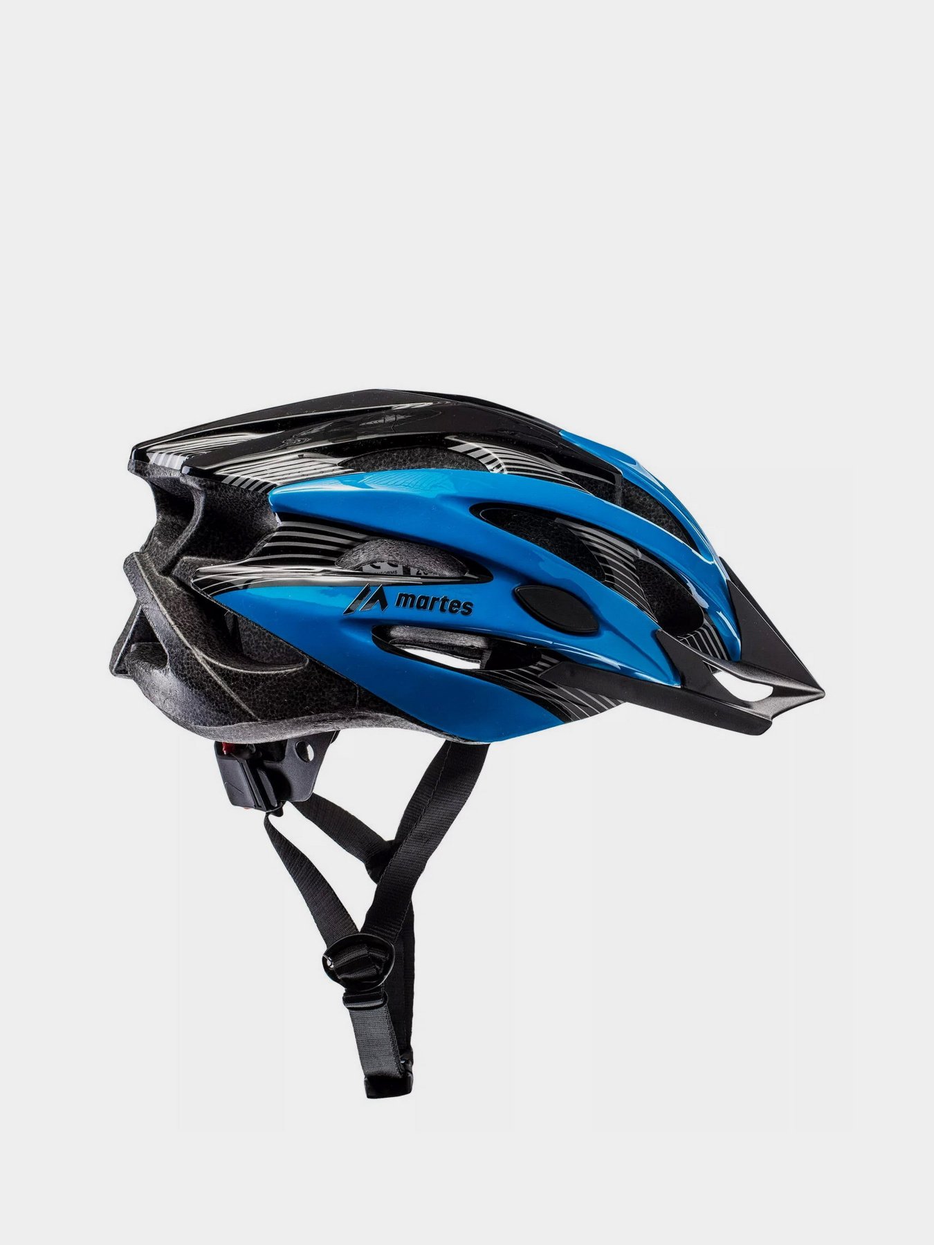 Шлем Martes модель BATS-BLACK/BLUE Фото