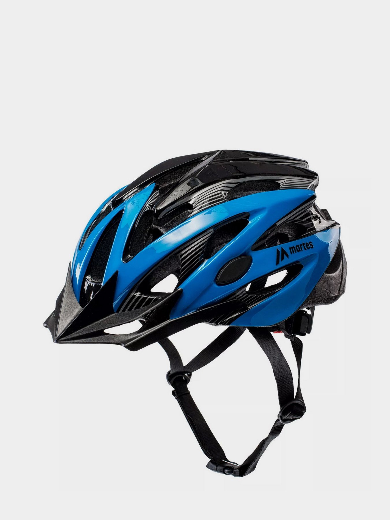 Шлем Martes модель BATS-BLACK/BLUE Фото