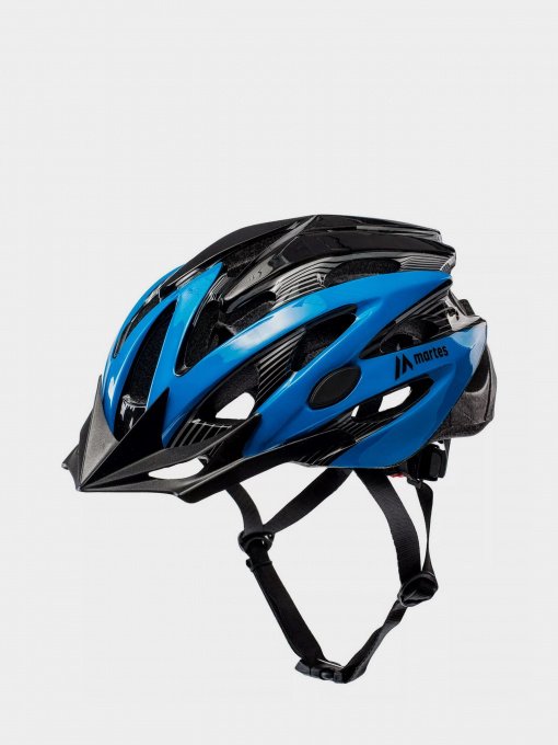 Шлем Martes модель BATS-BLACK/BLUE Фото