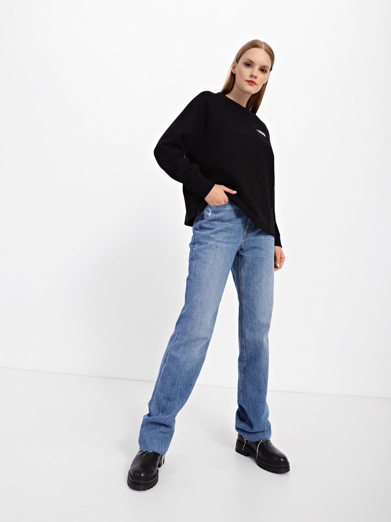 Худі та світшоти The North Face Oversize модель NF0A55GRJK31 Худі та світшоти The North Face Oversize модель NF0A55GRJK31 Фото