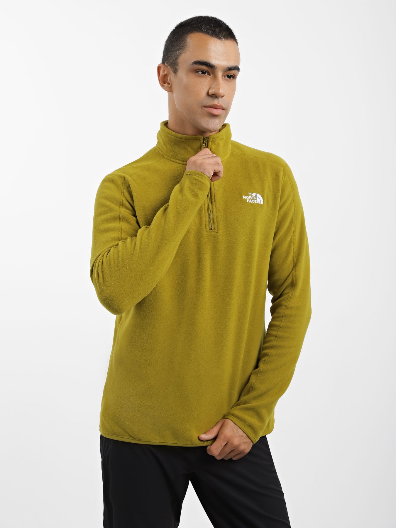 Худі та світшоти The North Face Resolve 1/4 Zip Fleece модель NF0A4M9TI0N1 Фото