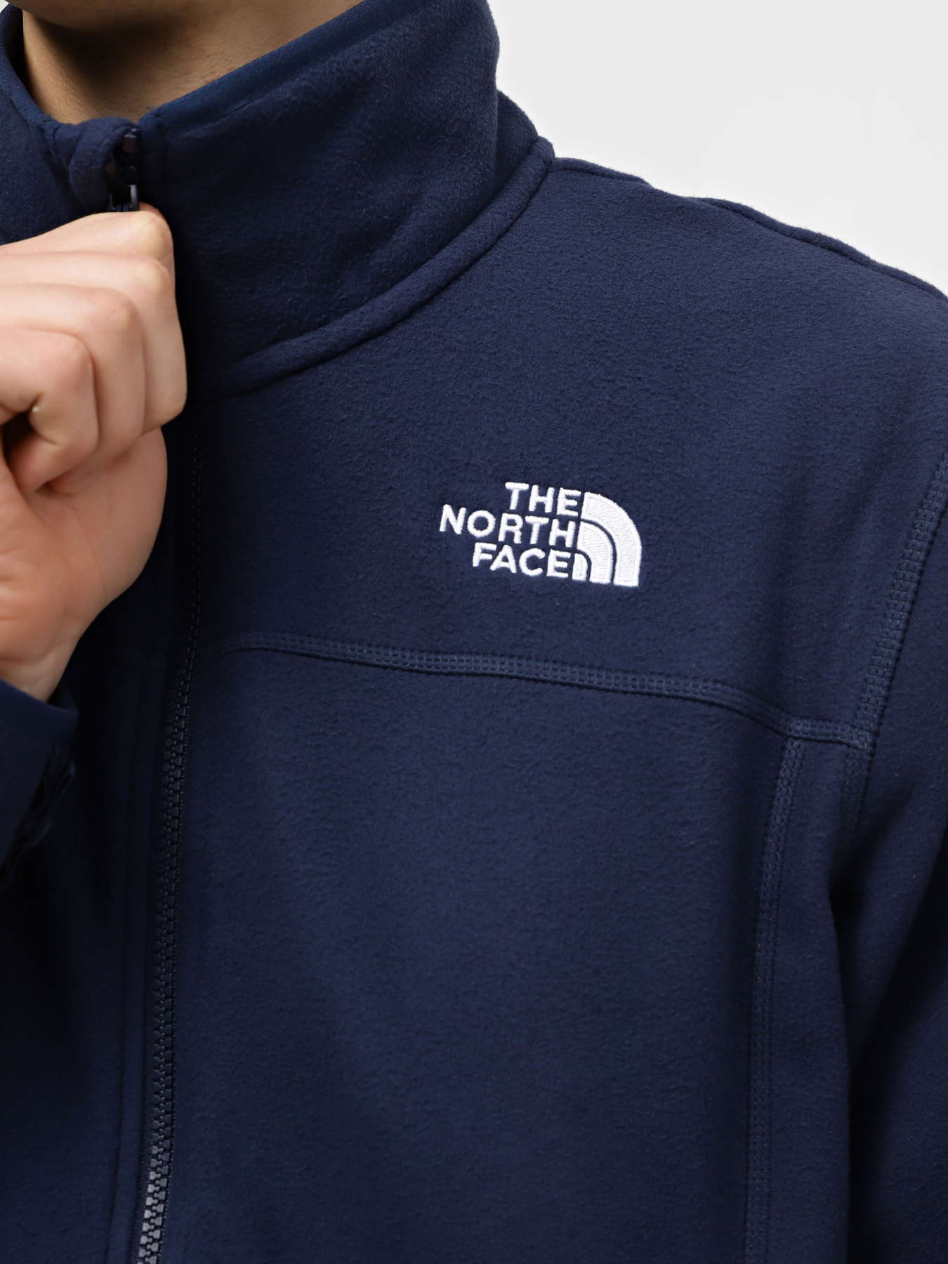 Худи и свитшоты The North Face 100 Glacier Full Zip модель NF0A855X8K21 Фото