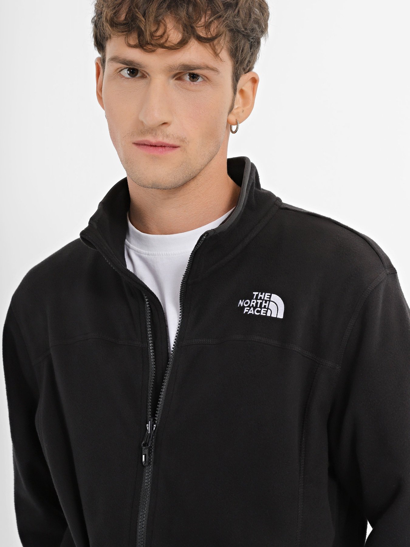 Худи и свитшоты The North Face 100 Glacier Full Zip модель NF0A855XJK31 Фото