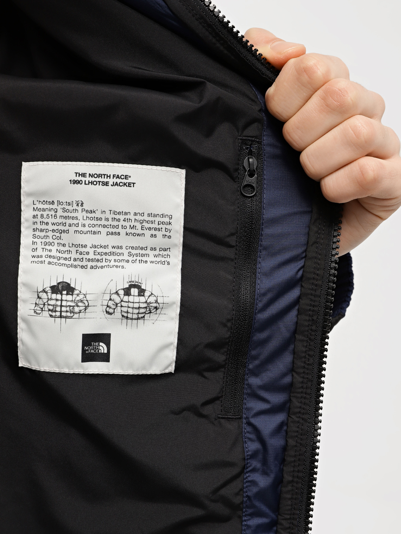 Куртки та дублянки The North Face Lhotse модель NF0A853C92A1 Фото