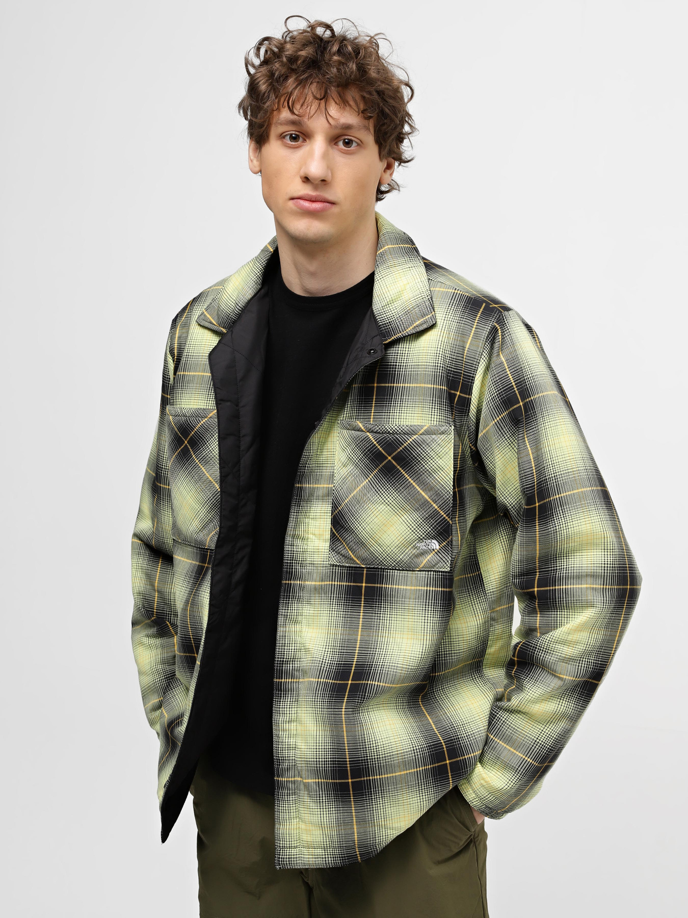 Куртки та дублянки The North Face Afterburner Insulated Flannel модель NF0A82V3JK31 Фото