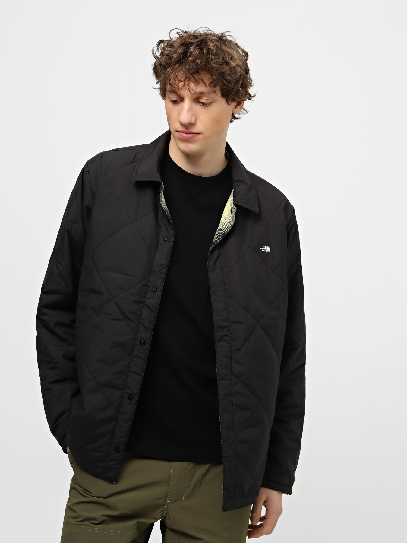 Куртки та дублянки The North Face Afterburner Insulated Flannel модель NF0A82V3JK31 Фото