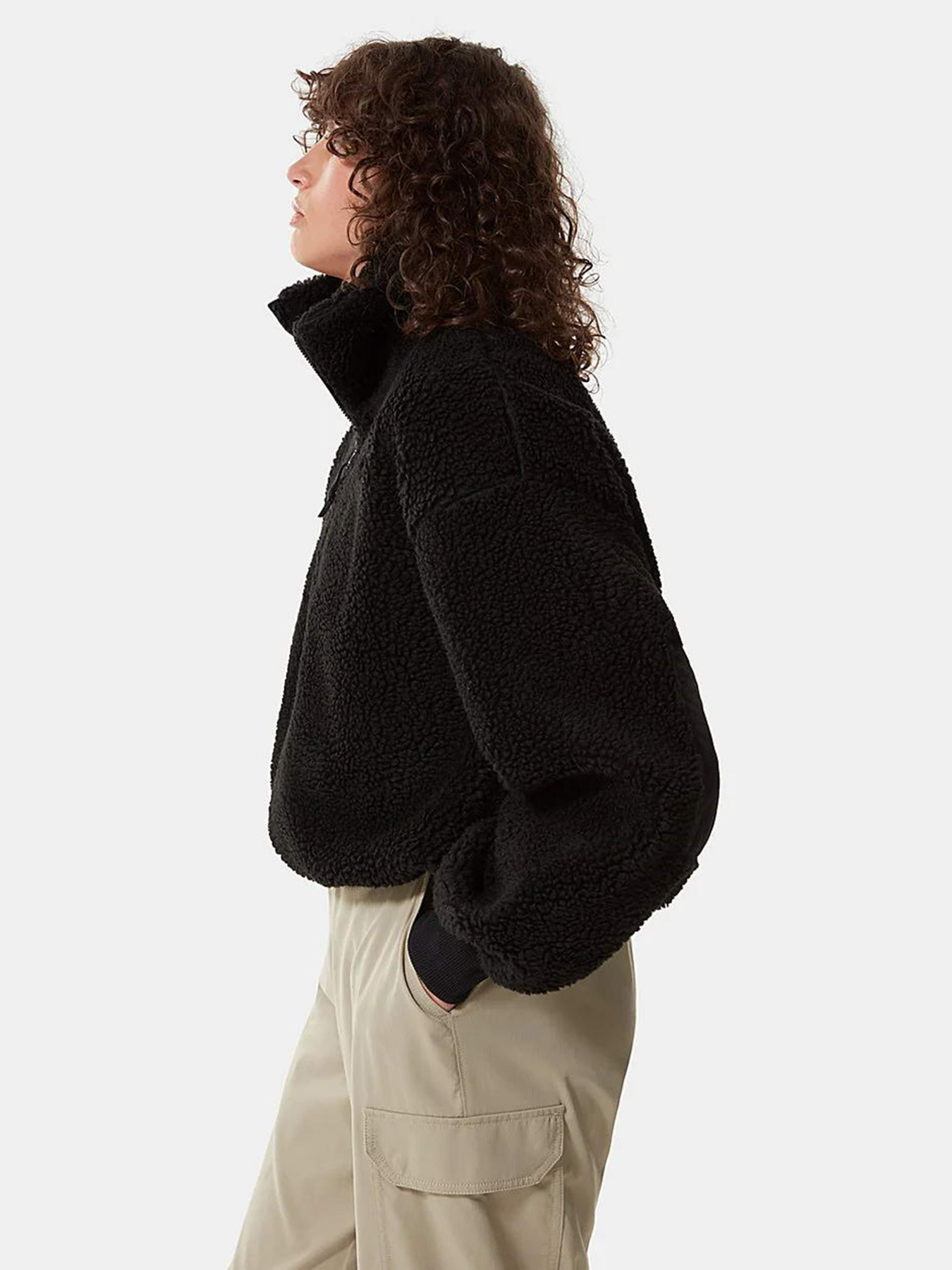 Худі та світшоти The North Face Half Zip Sherpa модель NF0A5GGIJK31 Фото