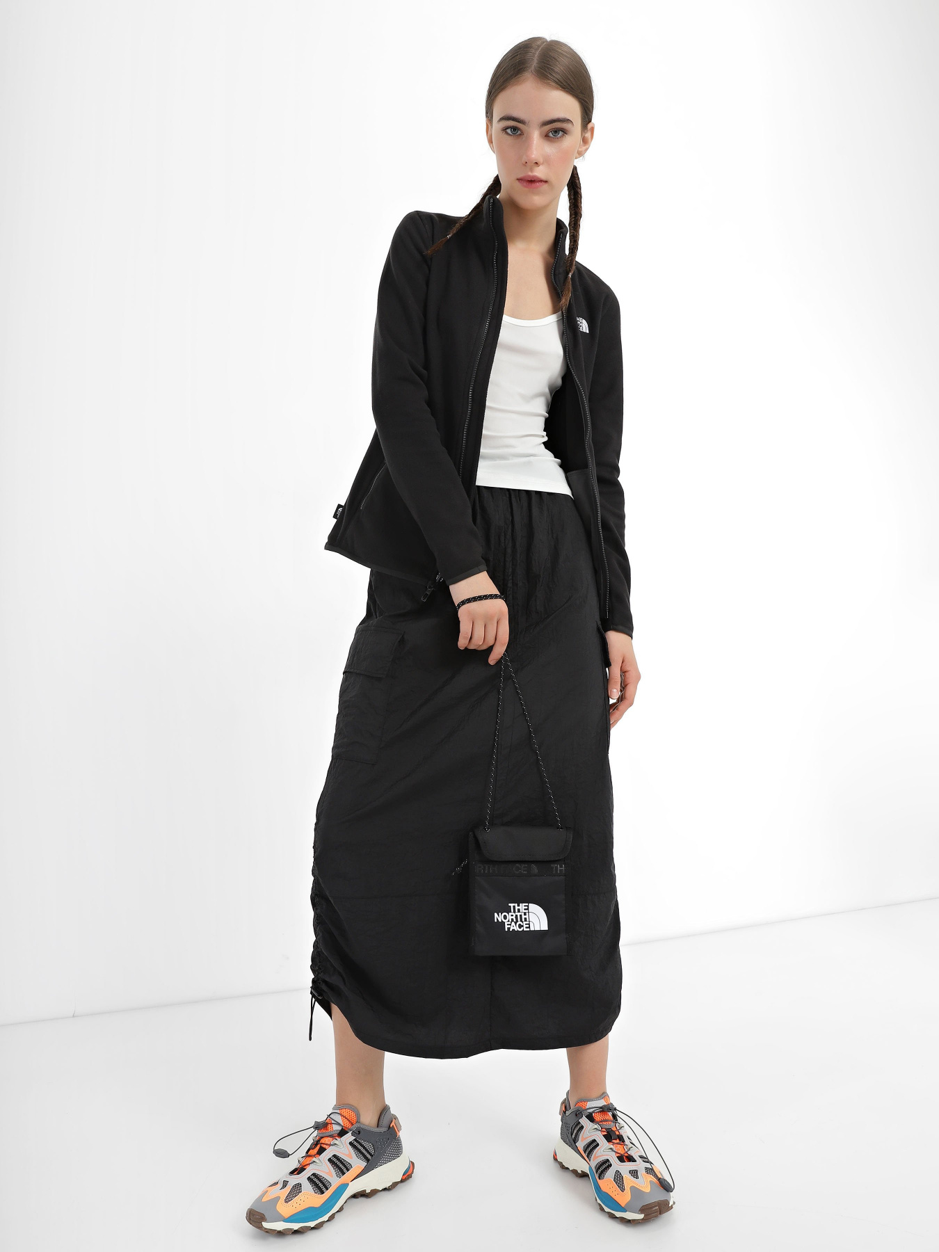 Худі та світшоти The North Face 100 GLACIER ZIP модель NF0A855OJK31 Фото