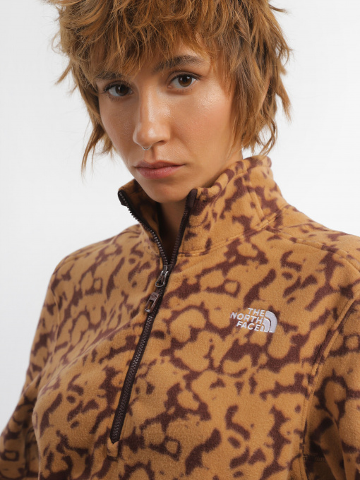Худи и свитшоты The North Face 100 Glacier Printed Half Zip модель NF0A8593OLW1 Фото