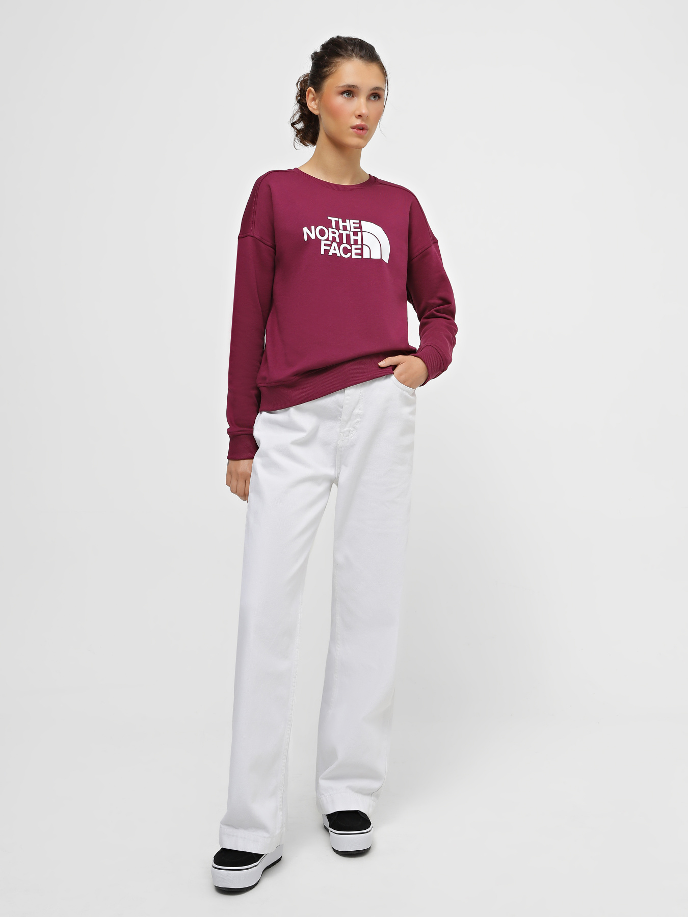 Худі та світшоти The North Face Drew Peak Crew модель NF0A3S4GI0H1 Худі та світшоти The North Face Drew Peak Crew модель NF0A3S4GI0H1 Фото