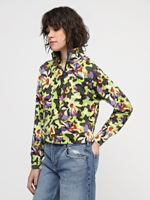 Худи и свитшоты The North Face W 100 Glacier Printed Half Zip модель NF0A8593RYI1 Фото