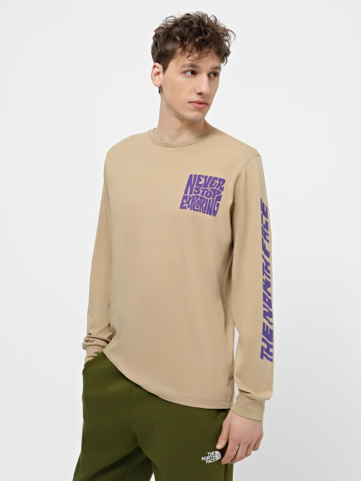 Худи и свитшоты The North Face M Mountain Play L/S Tee модель NF0A87EMLK51 Фото