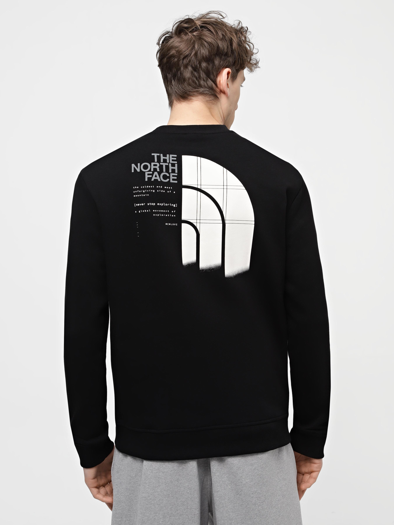 Худі та світшоти The North Face M Graphic Crew 3 модель NF0A87EUJK31 Худі та світшоти The North Face M Graphic Crew 3 модель NF0A87EUJK31 Фото