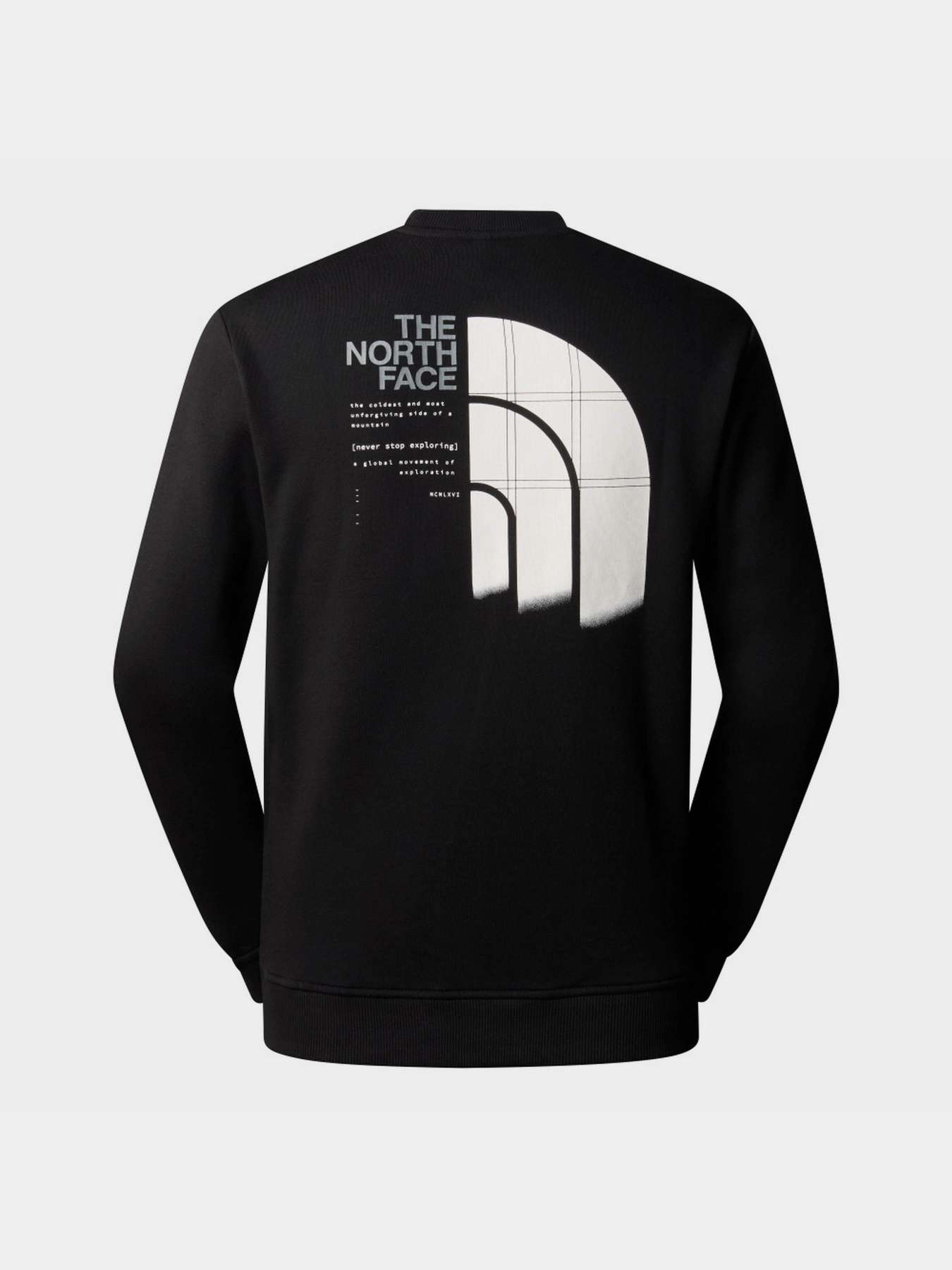 Худі та світшоти The North Face M Graphic Crew 3 модель NF0A87EUJK31 Худі та світшоти The North Face M Graphic Crew 3 модель NF0A87EUJK31 Фото