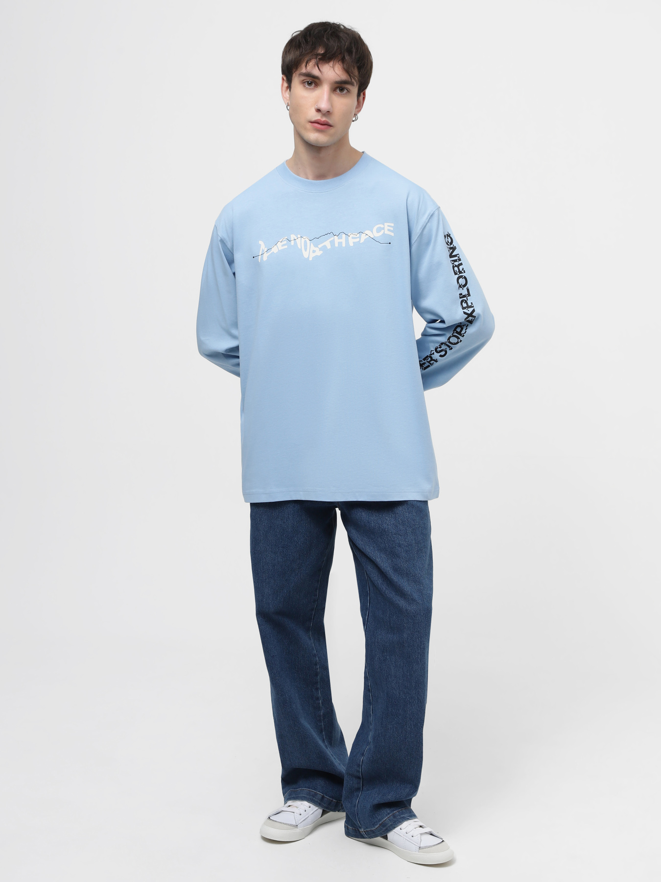 Худи и свитшоты The North Face U Nse Graphic L/S Tee модель NF0A87F5QEO1 Фото
