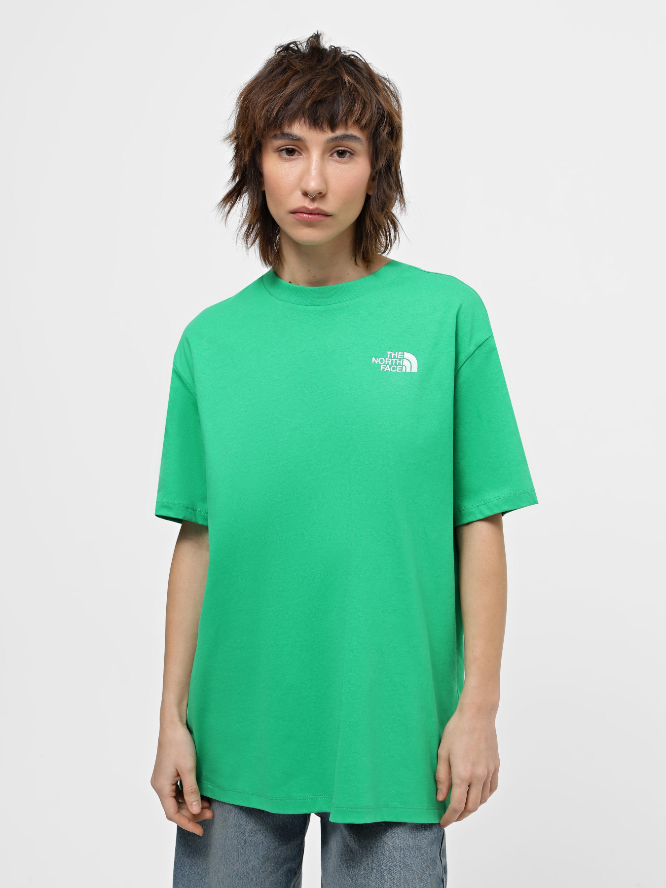 Футболки і поло The North Face W S/S Oversize Simple Dome Tee модель NF0A87NQPO81 Футболки і поло The North Face W S/S Oversize Simple Dome Tee модель NF0A87NQPO81 Фото