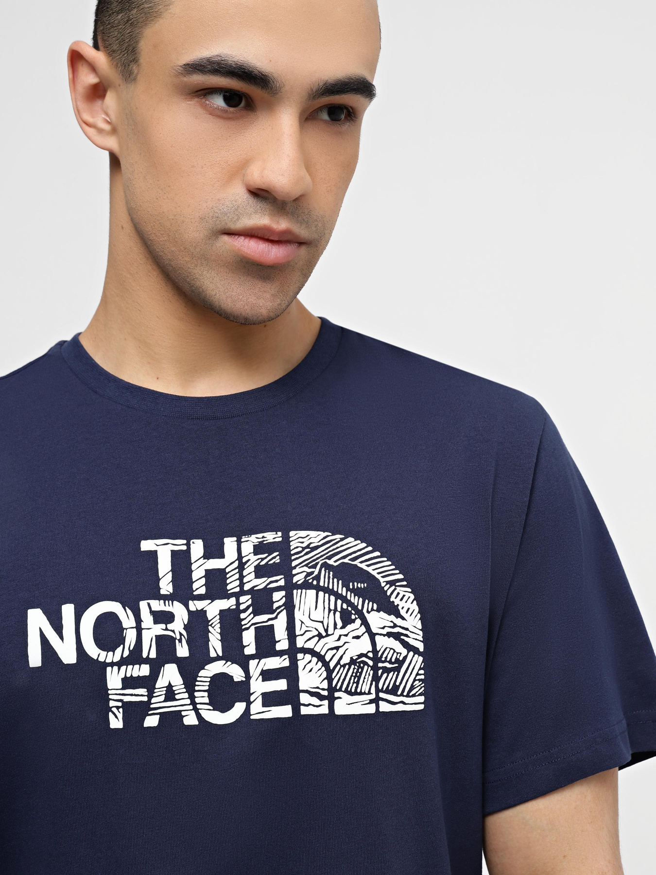 Футболки і поло The North Face Woodcut Dome Tee модель NF0A87NX8K21 Фото