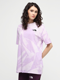 Футболки и поло The North Face W S/S Oversize Simple Dome Tee Print модель NF0A881FUI61 Фото