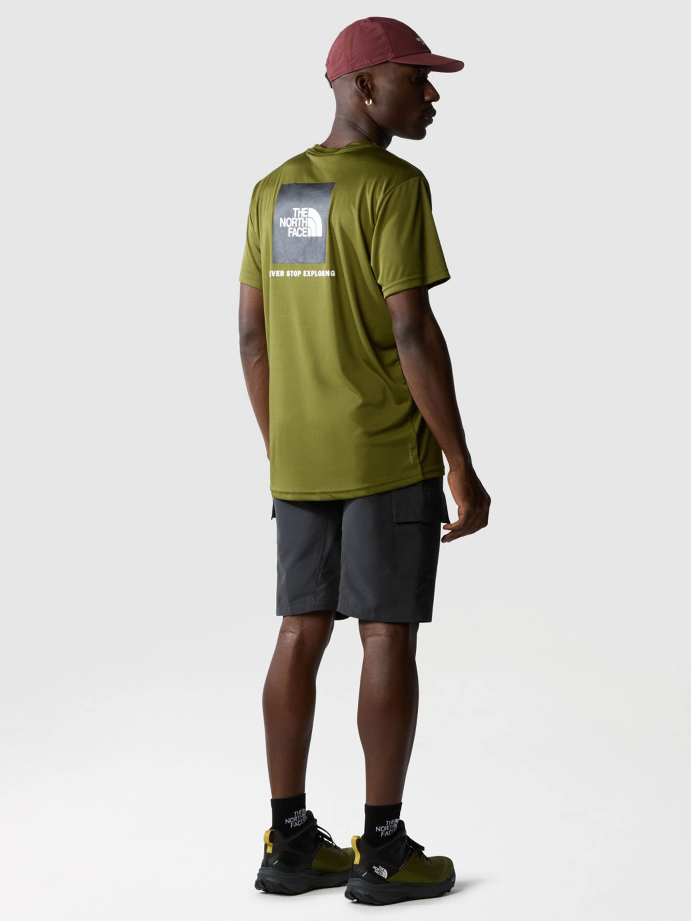 Футболки и поло The North Face Reaxion Red Box модель NF0A4CDWPIB1 Футболки и поло The North Face Reaxion Red Box модель NF0A4CDWPIB1 Фото