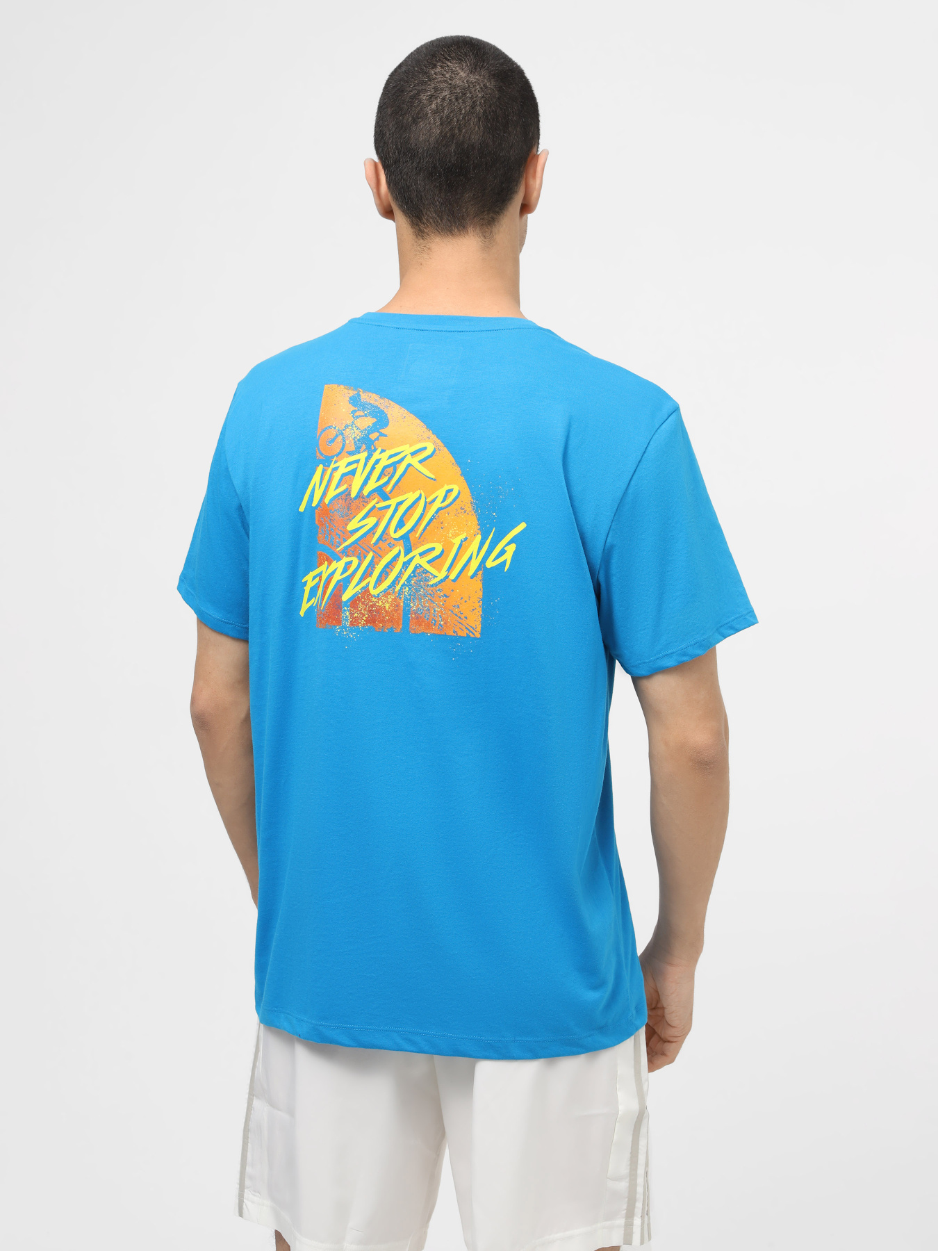 Футболки і поло The North Face M Foundation Tracks Graphic Tee модель NF0A882YRI31 Футболки і поло The North Face M Foundation Tracks Graphic Tee модель NF0A882YRI31 Фото