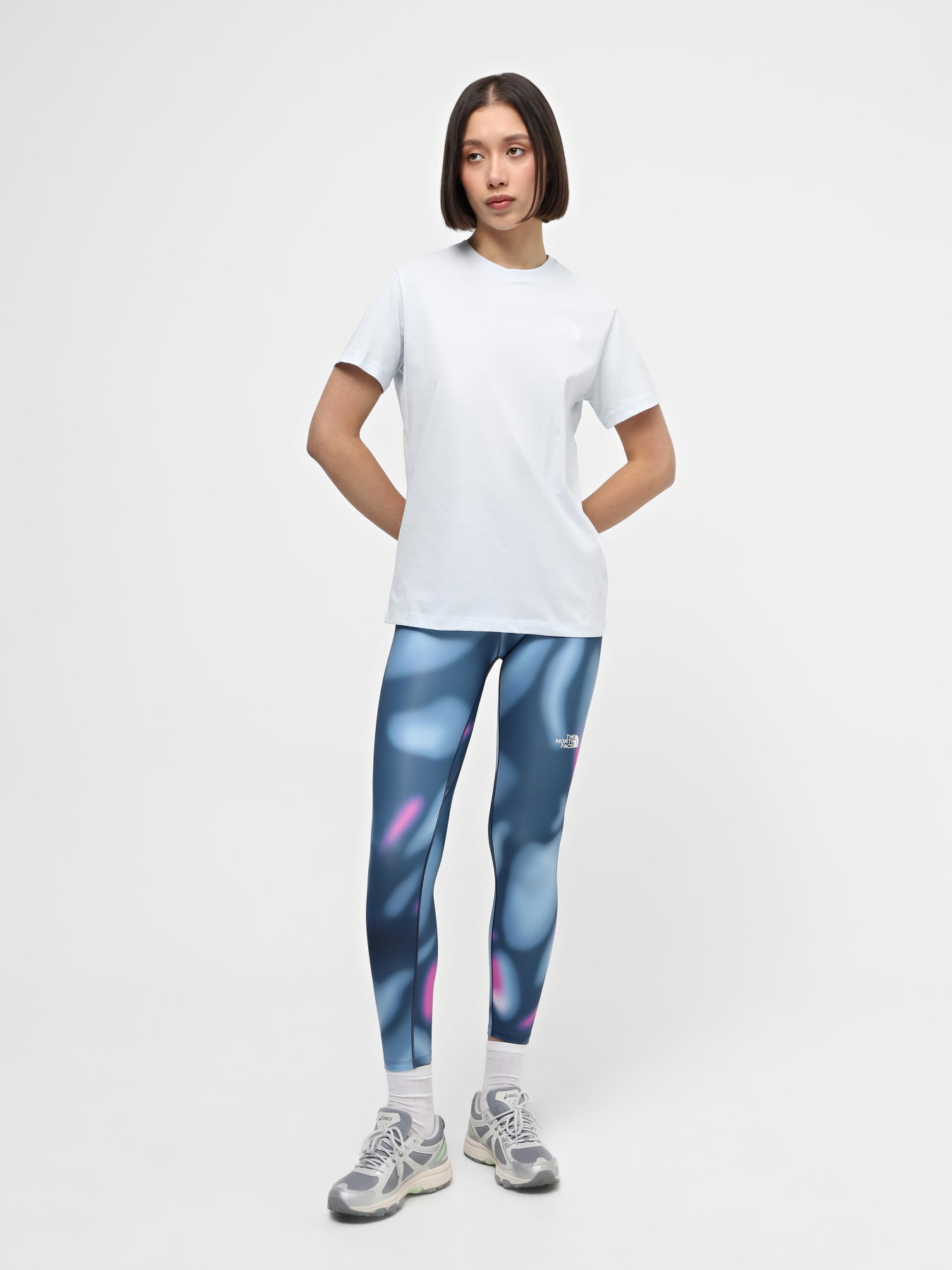 Штани The North Face Flex High Tight Print модель NF0A886RWI81 Штани The North Face Flex High Tight Print модель NF0A886RWI81 Фото
