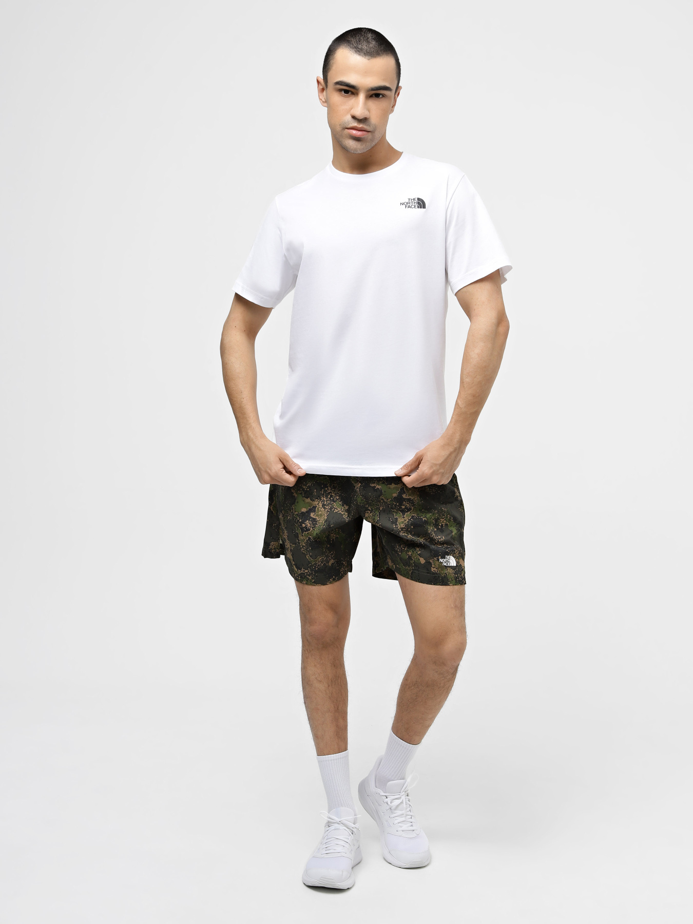 Шорти The North Face 24/7 Printed Performance Shorts модель NF0A886W1BI1 Фото