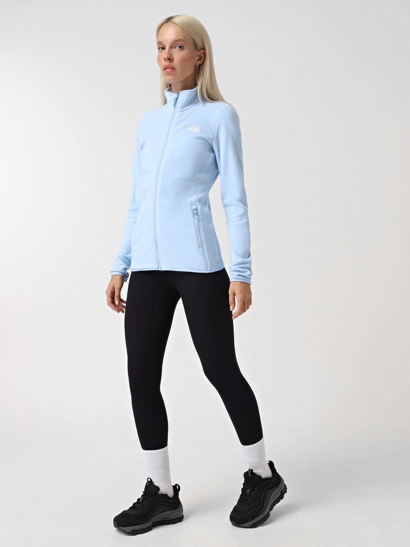 Худі та світшоти The North Face 100 Glacier модель NF0A855O1I51 Худі та світшоти The North Face 100 Glacier модель NF0A855O1I51 Фото