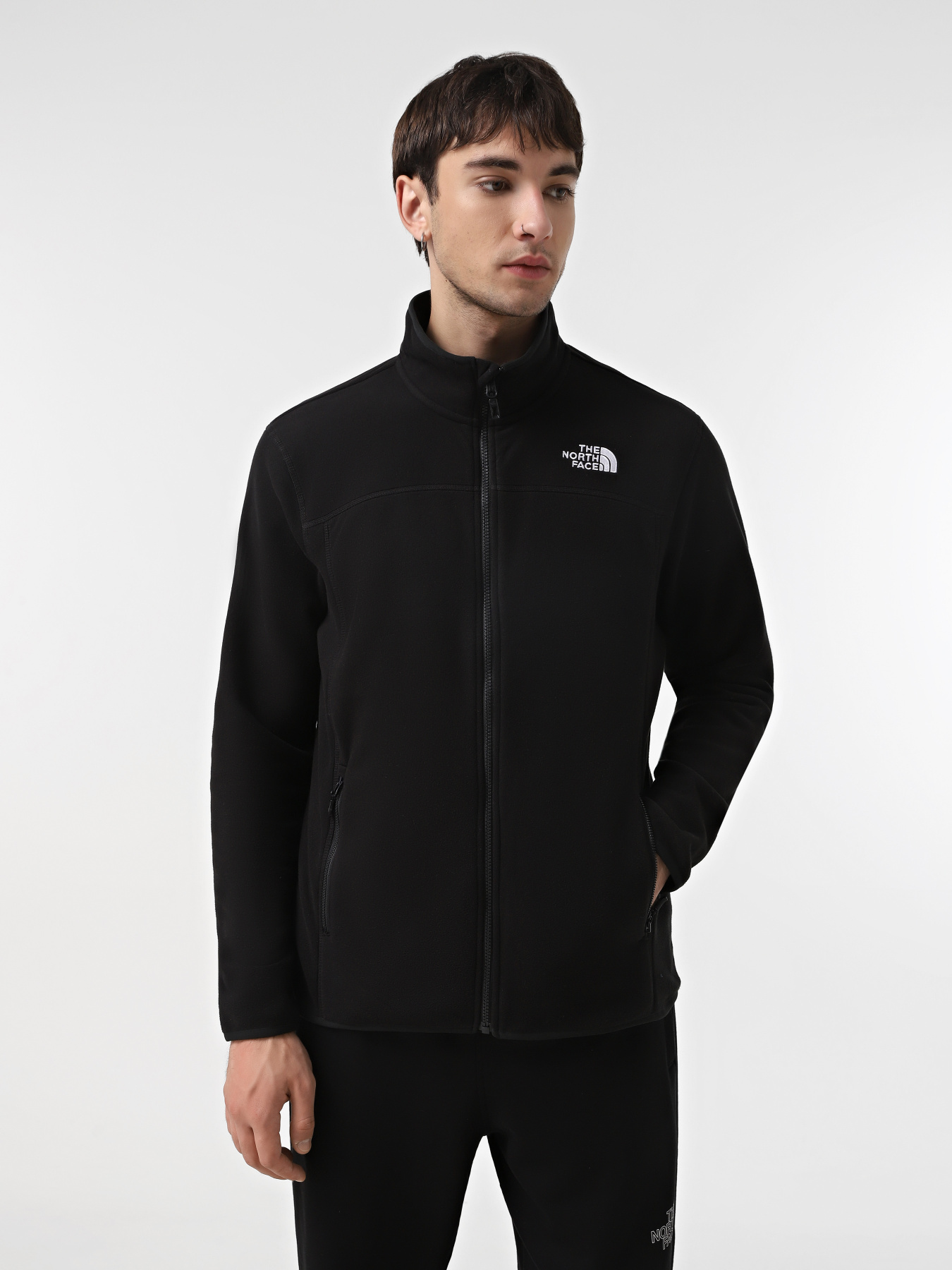Худі та світшоти The North Face 100 Glacier Full Zip модель NF0A855X4H01 Худі та світшоти The North Face 100 Glacier Full Zip модель NF0A855X4H01 Фото