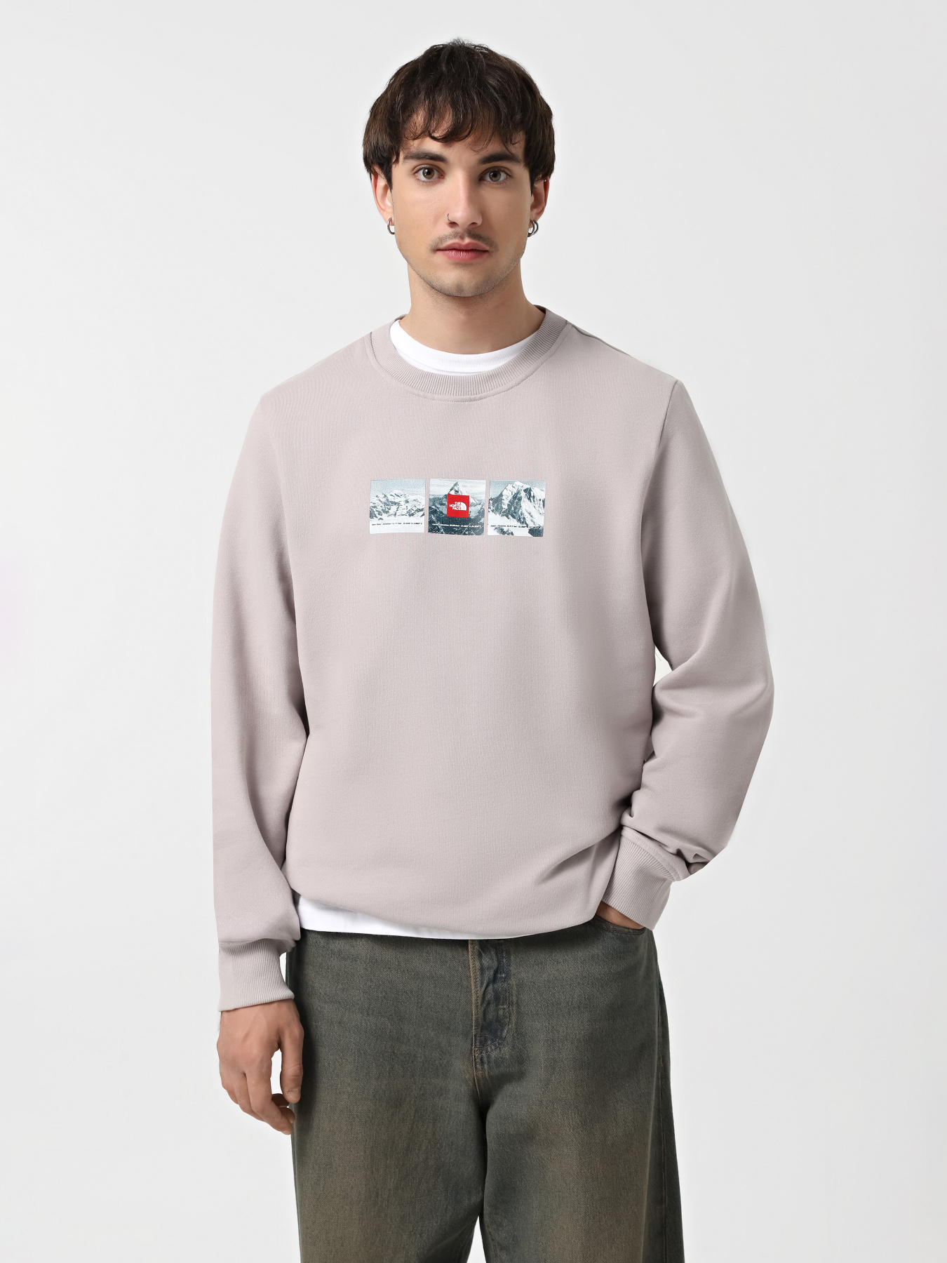 Худи и свитшоты The North Face Crew Expedition System Graphic модель NF0A89DD1OA1 Фото