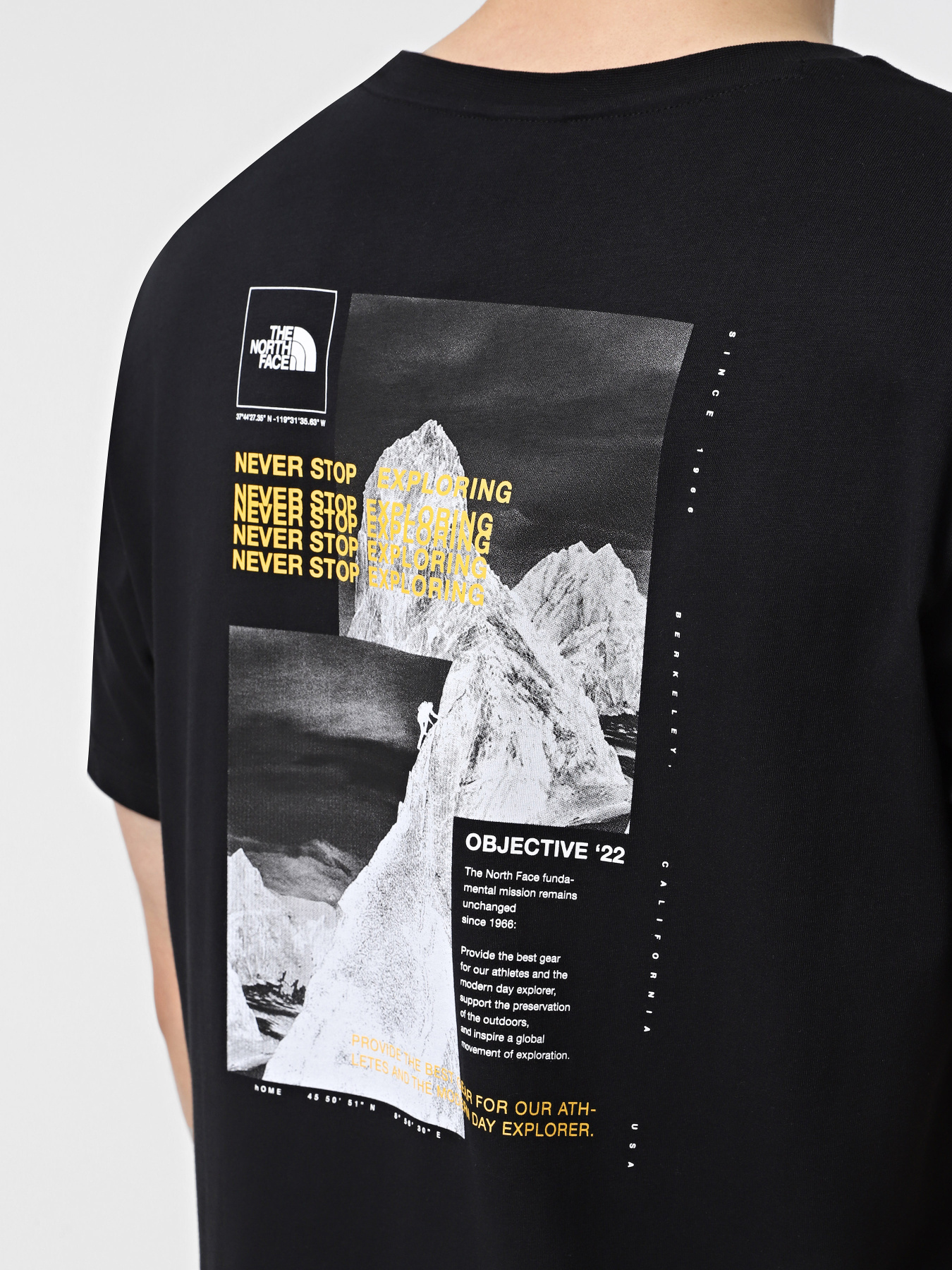 Футболки і поло The North Face Collage модель NF0A89FRAGG1 Футболки і поло The North Face Collage модель NF0A89FRAGG1 Фото