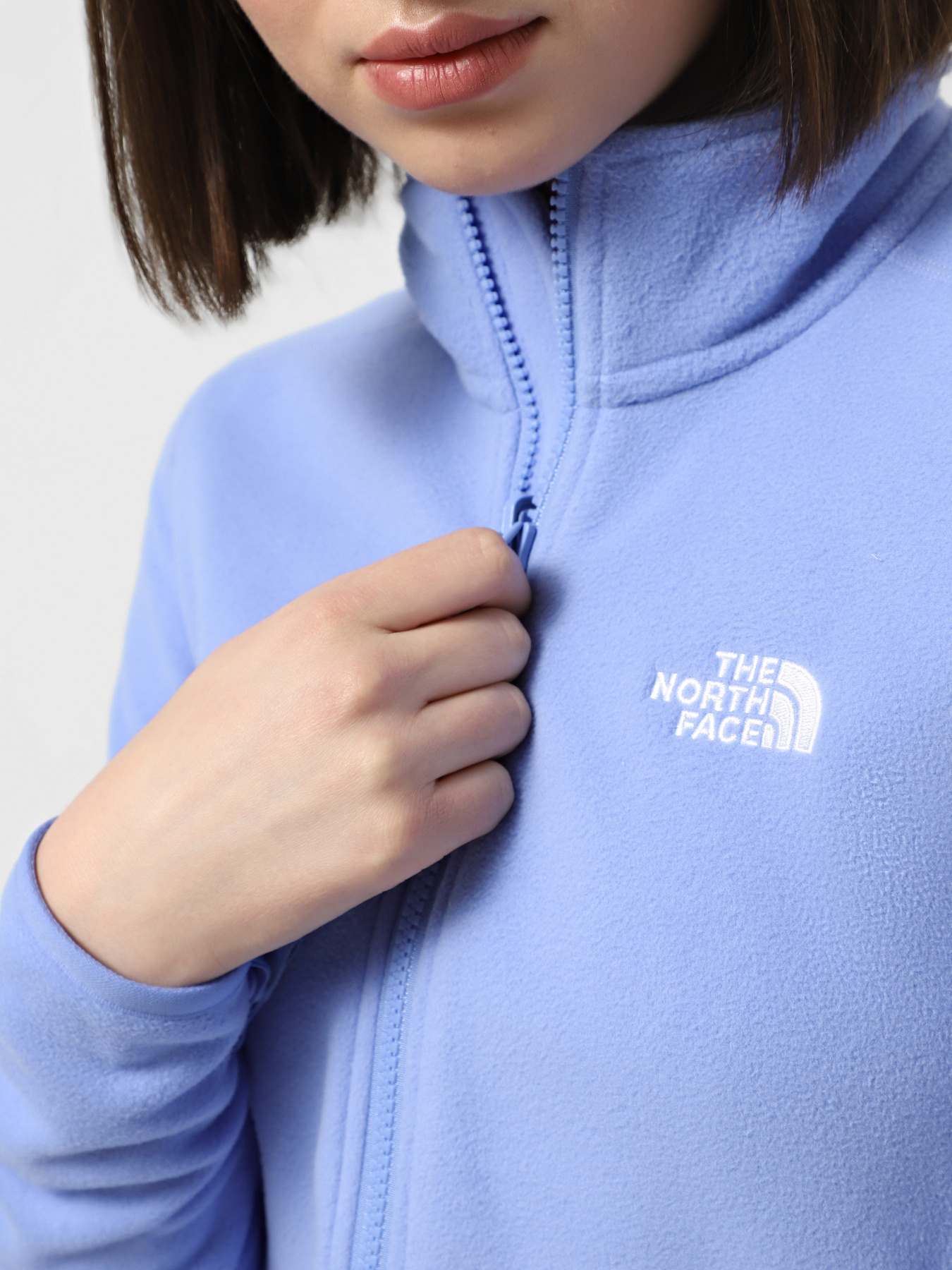 Худи и свитшоты The North Face 100 Glacier Full-Zip Fleece модель NF0A855O0YI1 Фото