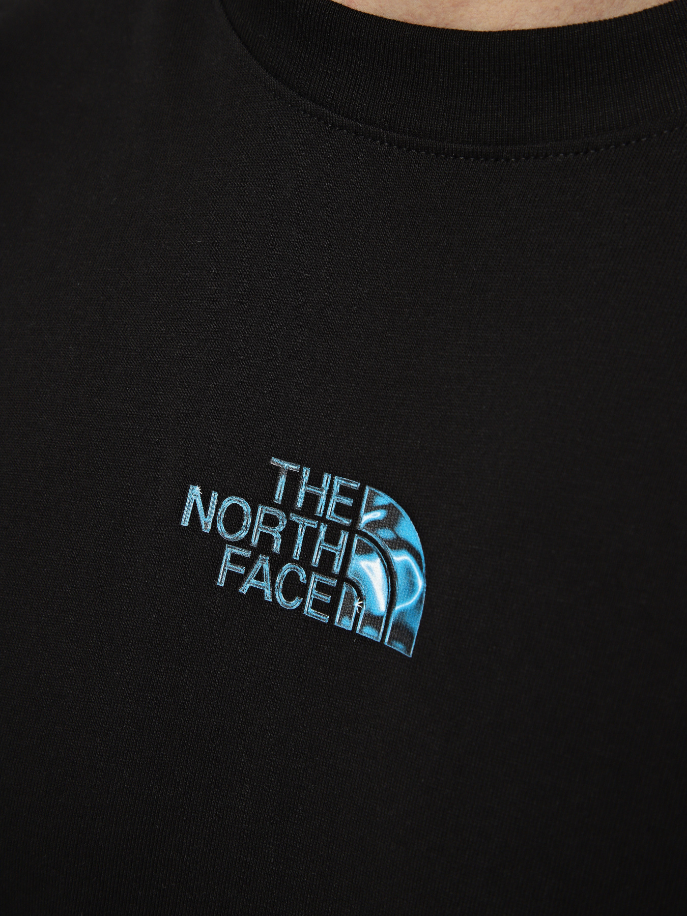 Футболки і поло The North Face M LIQUID LOGO OVERSIZE SHORT S модель NF0A8G9UJK31 Фото