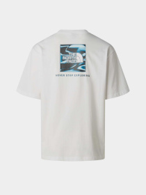 Футболки і поло The North Face M LIQUID BOX NSE OVERSIZE SHOR модель NF0A8G9WFN41 Фото