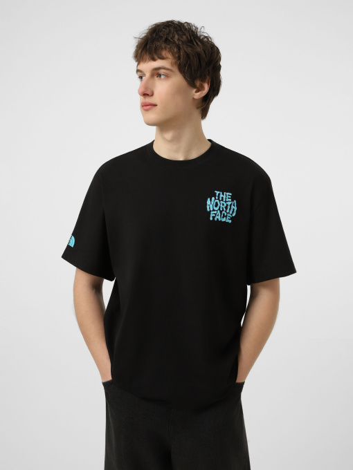Футболки і поло The North Face M DRIP LOGO RELAXED SHORT SLEE модель NF0A8GABJK31 Фото