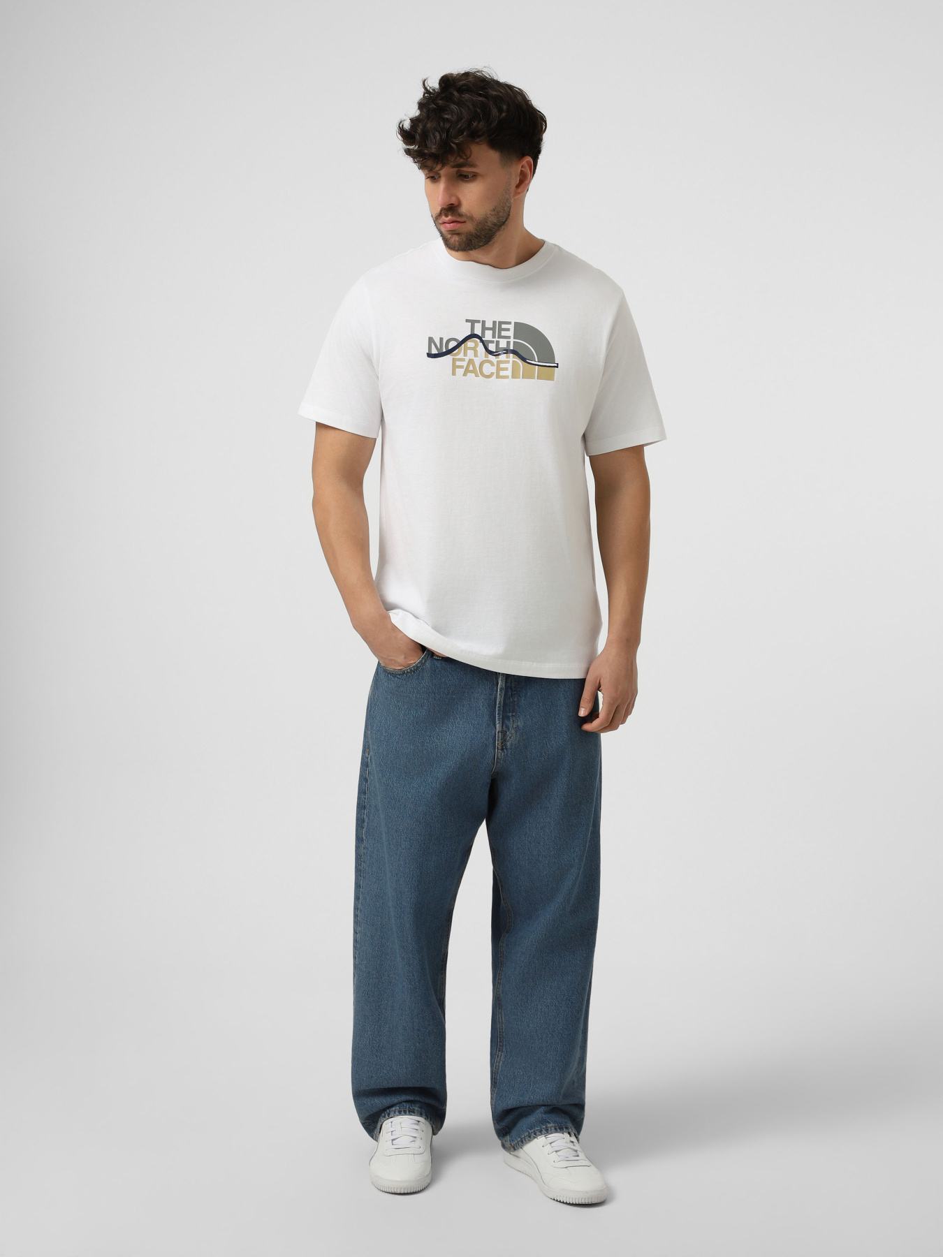 Футболки і поло The North Face M MOUNTAIN LINE REGULAR SHORT модель NF0A8GUXFN41 Футболки і поло The North Face M MOUNTAIN LINE REGULAR SHORT модель NF0A8GUXFN41 Фото