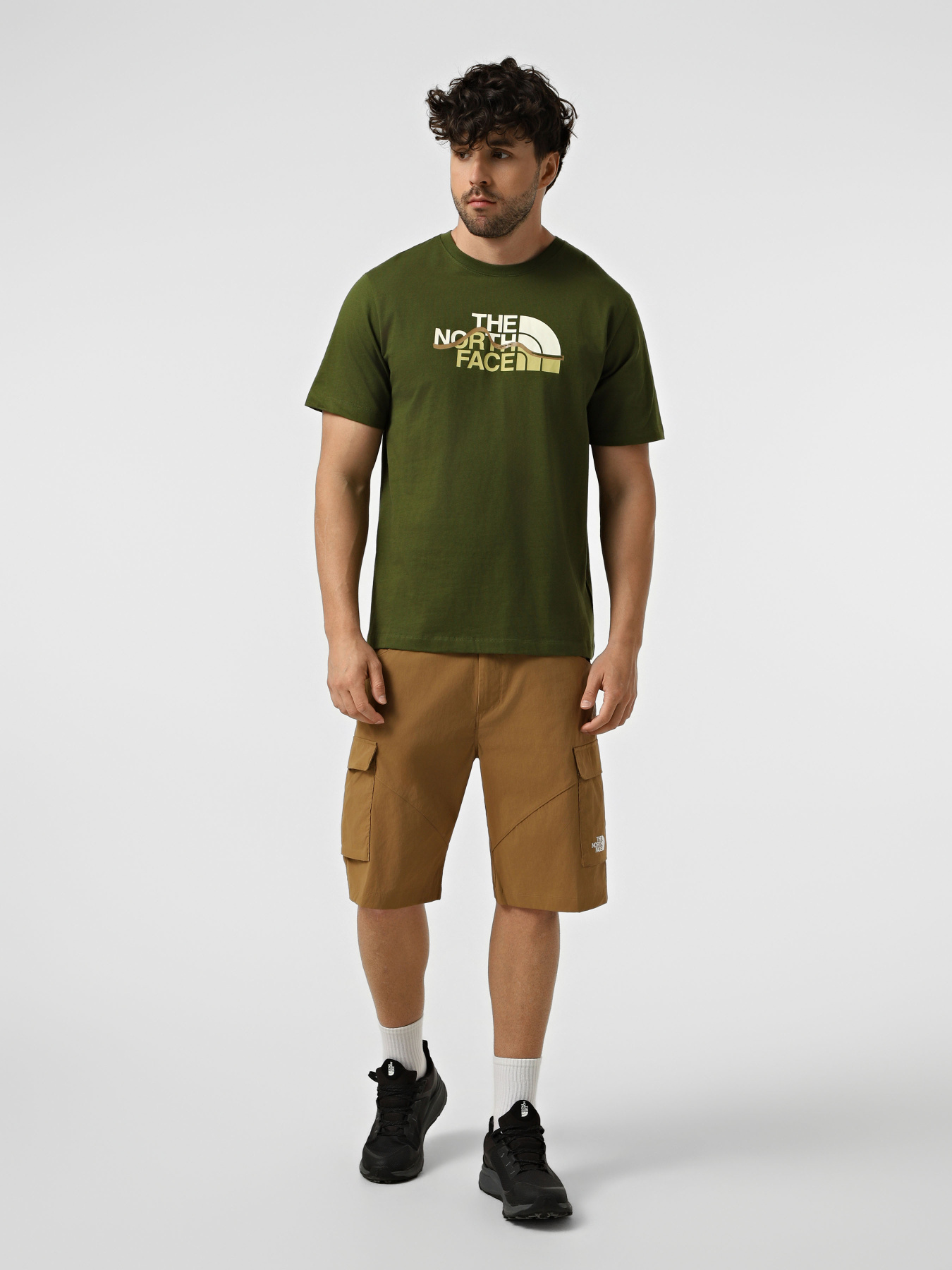 Футболки і поло The North Face M MOUNTAIN LINE REGULAR SHORT модель NF0A8GUXBRI1 Фото