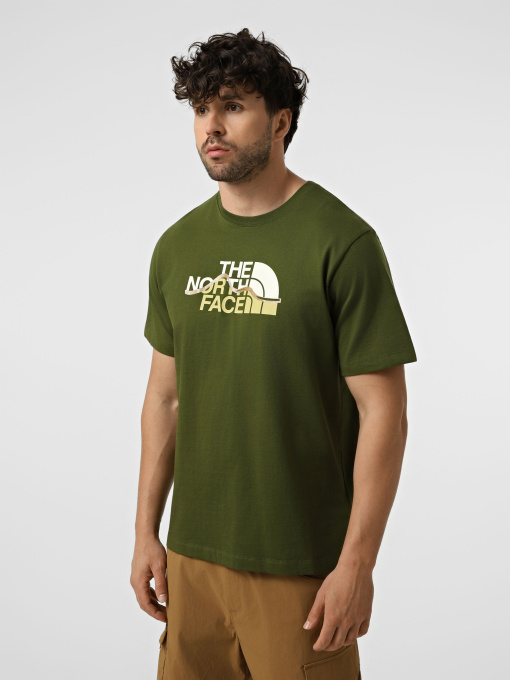 Футболки и поло The North Face M MOUNTAIN LINE REGULAR SHORT модель NF0A8GUXBRI1 Фото
