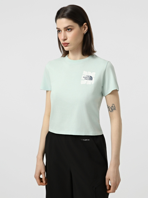 Футболки і поло The North Face W SUN REGULAR SHORT SLEEVE CUT модель NF0A8GQSG701 Фото